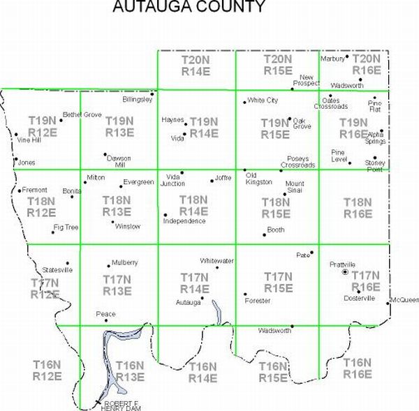 map of autauga county        <h3 class=